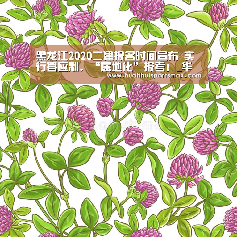 黑龙江2020二建报名时间宣布 实行答应制、“属地化”报考!_华体会登录(图2) 华体会官网
